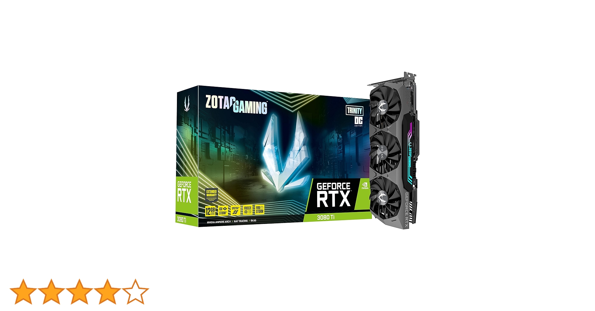 ZOTAC Gaming GeForce RTX™ 3080 Ti Trinity OC 12GB GDDR6X 384